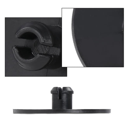 G-PLUS 2" Leaf Spring End Tip Pad Anti Squeak Insert Cushion Plastic Silencer 12pcs 2 Inch Block Round Compatible with Most Pickup Trucks