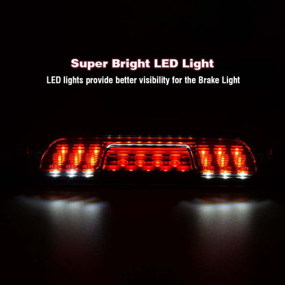 G-PLUS LED 3rd Third Rear Tail Brake Light Compatible with Chevy Silverado 2014 2015 2016 2017 2018 GMC Sierra 1500/2500HD 3500 HD High Mount Stop Lights