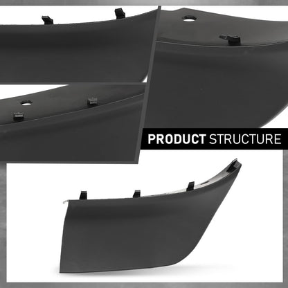 G-PLUS Front Fascia Spat Left Driver Side Stone Deflector Compatible with Jeep Grand Cherokee L 2021-2024 68421753AB