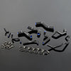 G-PLUS Silicone Radiator Hose Kit w/Clamps Compatible with Mazda MX5 MX-5 Miata NA6CE B6ZE 1.6L 1889-1993 (Black 9 PCS)