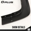 G-PLUS Fender Flares Compatible with Chevy Silverado 1500 2014-2018/Fit Chevy Silverado 2500 3500HD 2015-2019 (6.5' and 8' Long bed, Factory Style Textured) Not Fit GMC Sierra/Dually model