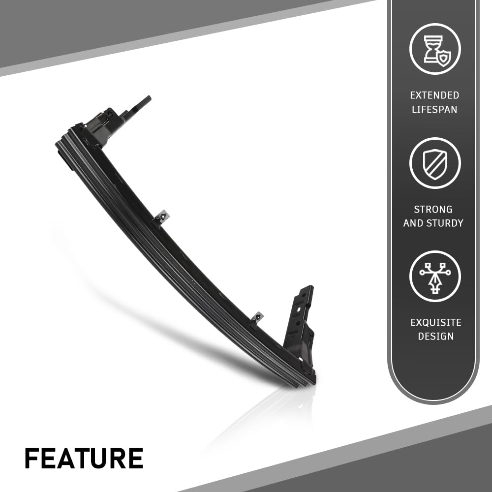 G-PLUS Rear Bumper Reinforcement Compatible with Dodge Durango 2011-2022,Compatible with Jeep Grand Cherokee 2011-2022 Black CH1106216