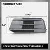 G-PLUS Pair Front Bumper Cover Grille Bezel Insert, Compatible with Audi Q5 2018-2022 Standard Version, LH Driver & RH Passenger 2PCS, 80A807679D, 80A807679DRU6