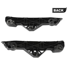 G-PLUS Bumper Retainer 2PCS for Mazda 3 2010-2013 Front Black Side View