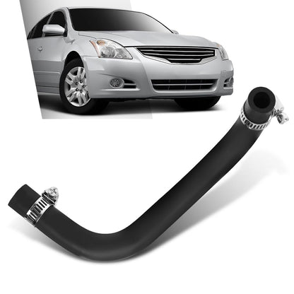 G-PLUS PCV Hose Blow By Hose w/Clamps Compatible with Nissan Altima 2.5L Engine 2007-2012 11823-JA00A, 11823JA00A Black Rubber