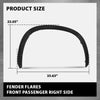 G-PLUS Front Right Fender Flare Compatible with Toyota Highlander 2020 2021 2022 Wheel Arch Trim, 750850E040