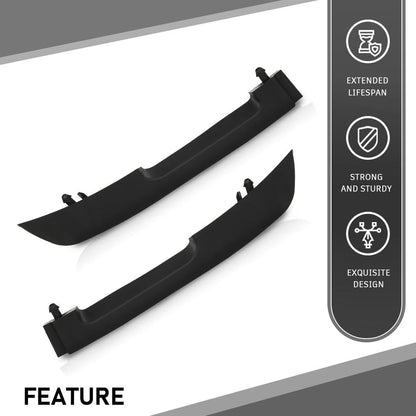 G-PLUS Front Lower Bumper Air Deflector Pair LH RH Side ABS Compatible with Range Rover 2018-2022