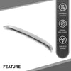 G-PLUS Front Lower Bumper Valance Panel Compatible with Ford Edge (submodel: SE, SEL, Titanium) 2015-2018 FO1095254C,FT4Z8419APTM Silver PP