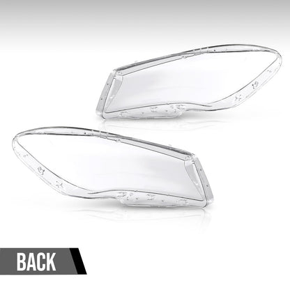 G-PLUS Headlight Lens Cover Compatible with Benz CLA Class W117 CLA250 CLA45 AMG 2013 2014 2015 2016 Left & Right Front Headlamp Lens Cover Clear