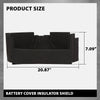 G-PLUS Battery Cover Insulator Shield Compatible with Dodge Ram 1500 2013-2024 Black Battery Shield 5033397AE