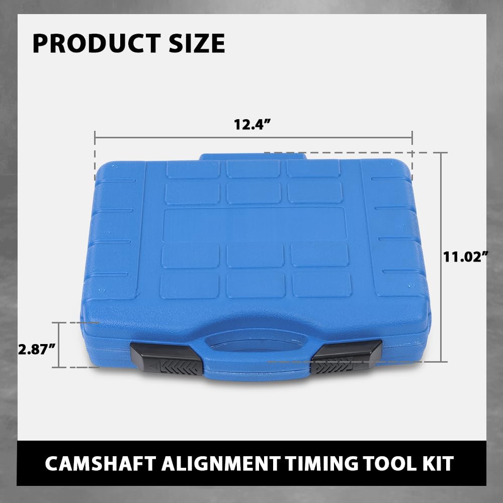 G-PLUS Camshaft Alignment Timing Tool Kit Compatible with BMW Mini Cooper R55-R60 N12-N18 1.4-1.6L 117 440, 119 340, 119 590, 496 709 45 Steel Black