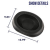 G-PLUS Install 6 x 9 Speakers Universal Angled Speaker Enclosures Boxes Pods Surface Mount Compatible with Rear Deck Door Car Truck ATV Marine,2PC