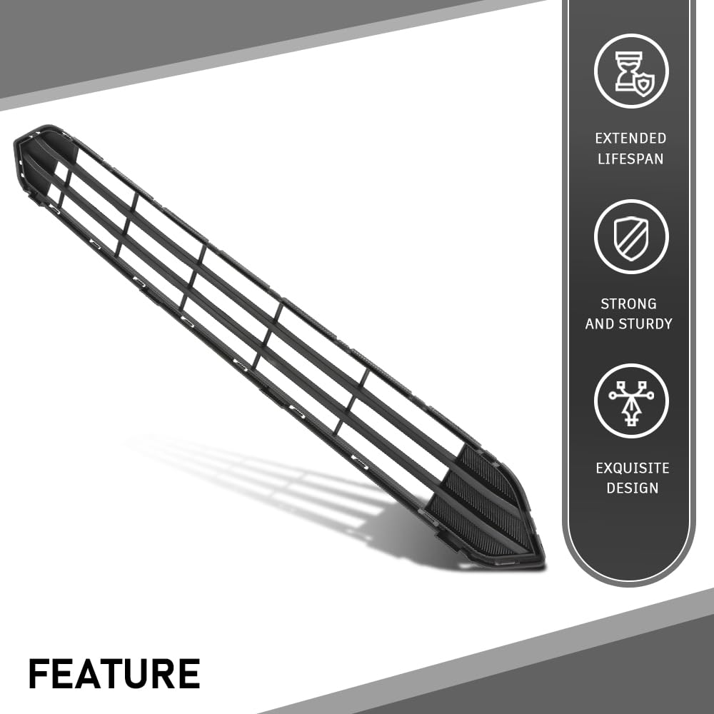G-PLUS Front Bumper Cover Grille Compatible with Subaru Outback 2015-2017 57731AL03A, SU1036100