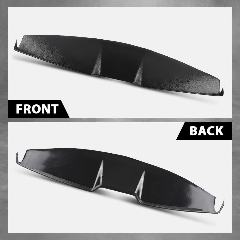 G-PLUS Dash Cover Compatible with Ford Mustang Base Model 2005-2009 12-509LL-BLK Black