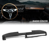 G-PLUS TPE Dashboard Dash Cover Compatible with Dodge Plymouth Belvedere Charger Coronet GTX Road Runner Satellite 1971-1974 Black