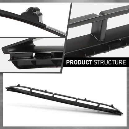 G-PLUS Front Bumper Cover Grille Insert, Compatible with Audi Q5 2013-2017 W/S-Line, AU1036121, 8R0807647B01