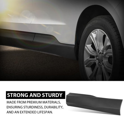 G-PLUS Rear Left Lower Door Molding and Beltlines, Compatible with Ford Edge SPOR/ST/ST-Line/Titanium 2015-2023, Driver Side, FT4Z5825557AB, FO1504112