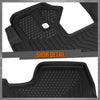 G-PLUS TPE Floor Mats Fit Peterbilt 357 365 367 378 379 384 385 386 388 389 2006-2019 1st Row Truck Accessories Cargo Liners All Weather Protection 3PCS Black Alfombras para Carro