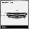 G-PLUS Front Replacement Grille Grill Chrome Compatible with Subaru Outback 2018-2019 91121AL16B, SU1200173