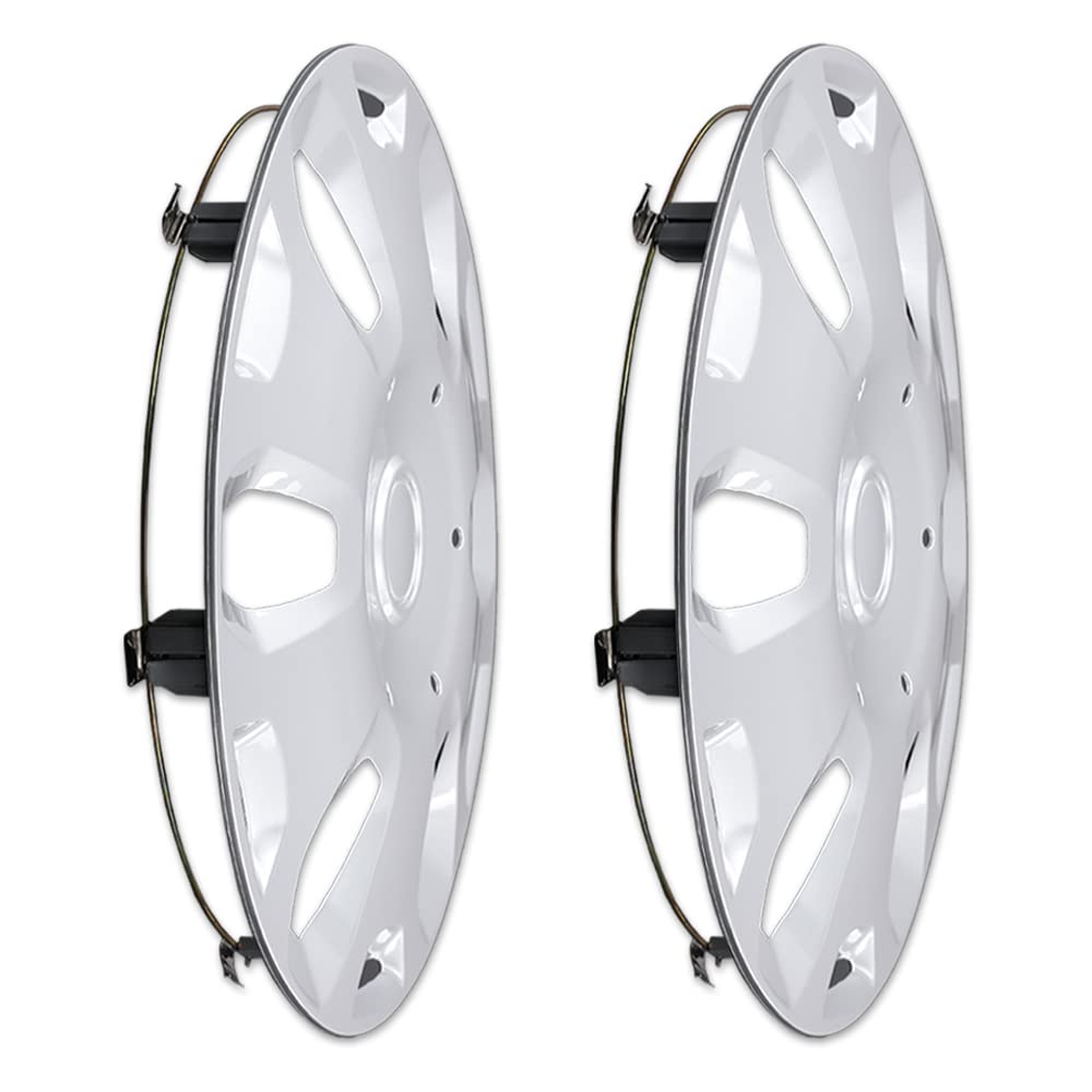 G-PLUS Wheel Covers Hub Caps Full Rim Hubs 15in Compatible with Ford Transit Connect Van 2010 2011 2012 2013 9T1Z1130A, 9T161130AA 2pcs