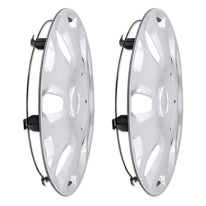 G-PLUS Wheel Covers Hub Caps Full Rim Hubs 15in Compatible with Ford Transit Connect Van 2010 2011 2012 2013 9T1Z1130A, 9T161130AA 2pcs