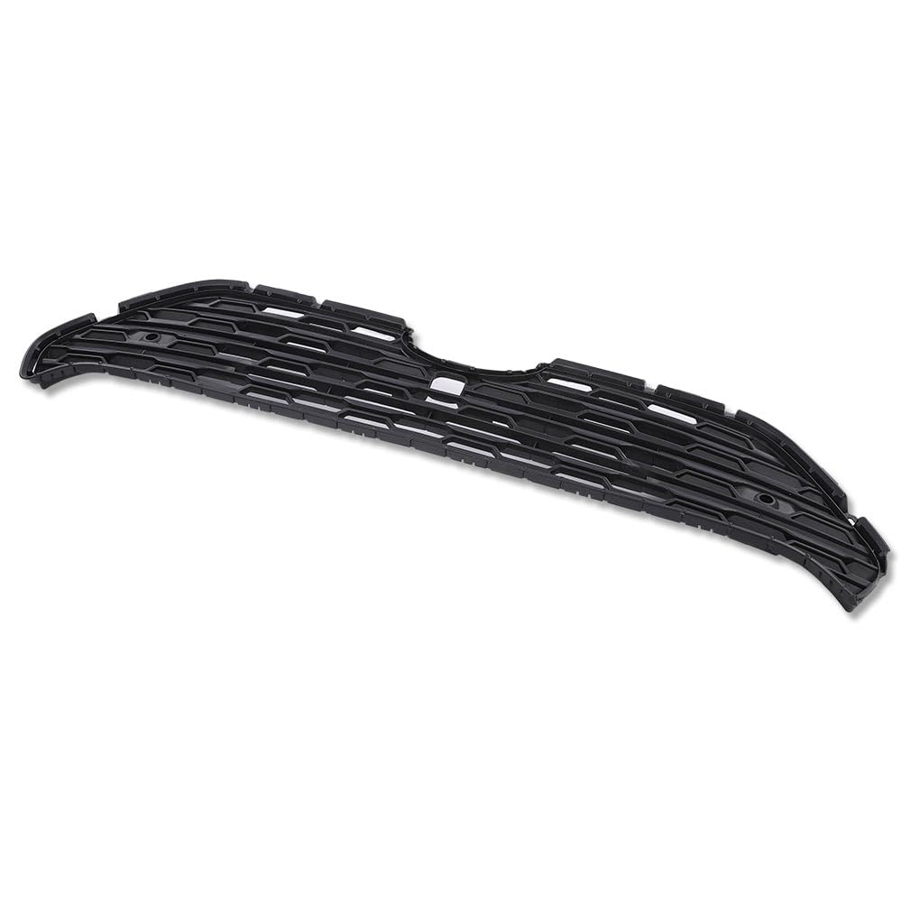 G-PLUS Front Center Bumper Grille with Radar Holes (Black) Compatible with Toyota RAV4 2019 2020 2021 2022 TO1200439, 531120R130