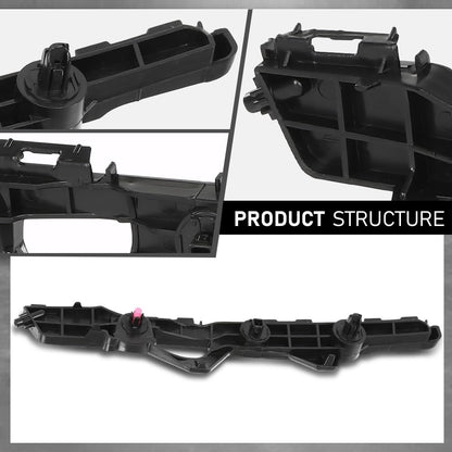 G-PLUS Rear Passenger Side Bumper Retainer Bracket Compatible with Toyota RAV4 2016-2018 521550R050, TO1143121