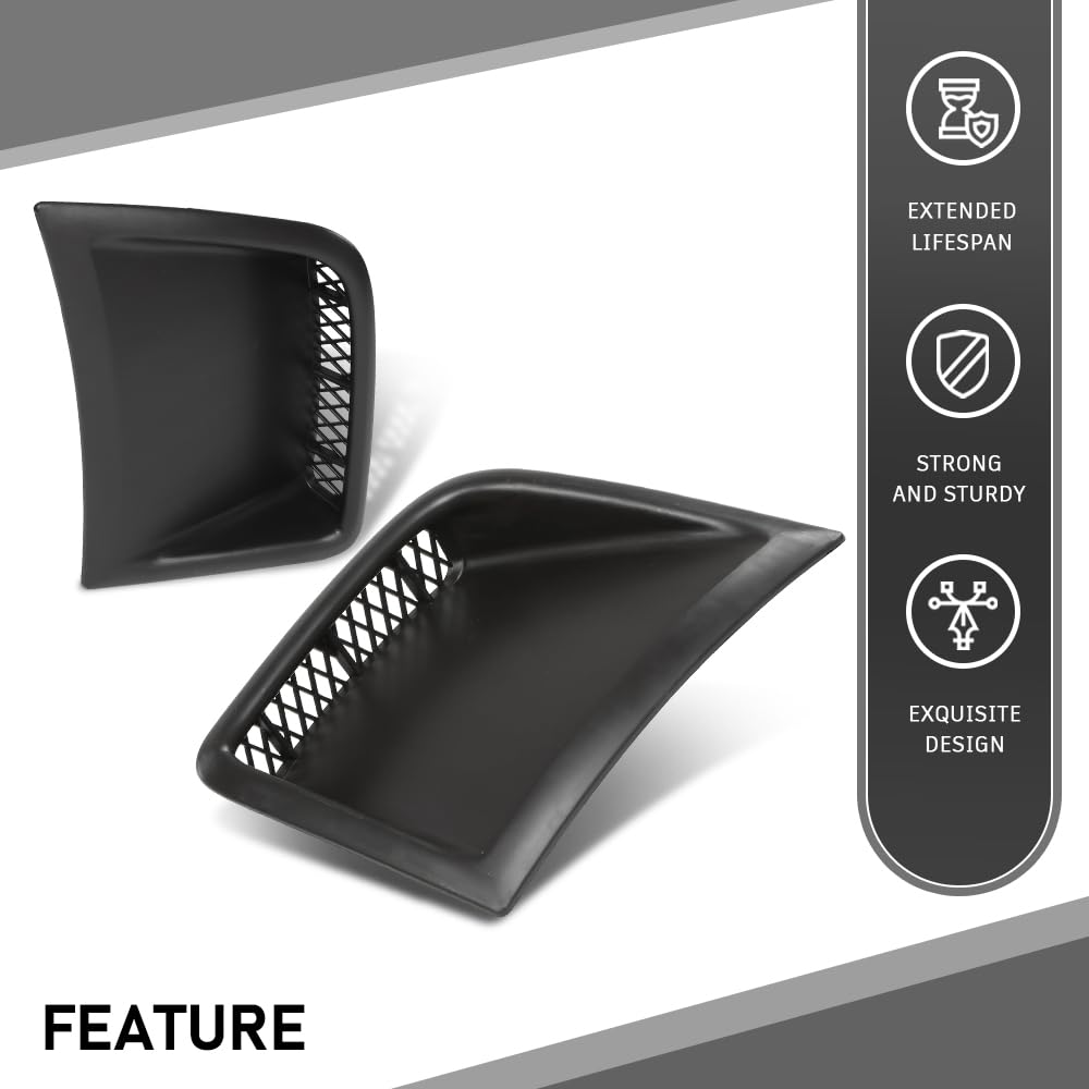 G-PLUS Pair Bumper Corner Cover, Compatible with Subaru Impreza WRX/WRX STI 2008-2014, Left Driver & Right Passenger Side 2PCS, 57739FG010, 57739FG020