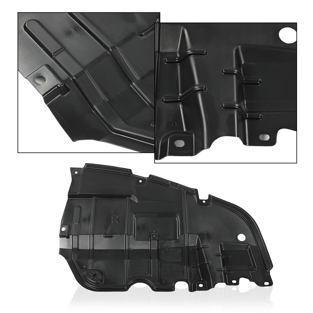 G-PLUS Engine Splash Shield Under Cover Compatible with LX ES350 Base 6 Cyl 3.5L 2007-2012 Left & Right Side 5144133120 5144233120 LX1228105 LX1228106
