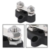 G-PLUS Red Black Junction Block Power Post Insulated Terminal Stud Battery 5/16" Ring 2Pcs Battery Post