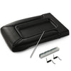 G-PLUS Center Console Lid Repair Kit Arm Rest Latch Compatible with 1999-2007 GMC Sierra/Yukon/Chevy Silverado/Suburban/Tahoe, #19127364 19127365 19127366 Standard Style A Black