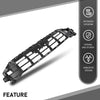 G-PLUS Grille Bracket Insert, Compatible with Audi Q5 2021-2023 (submodel: Komfort, Premium, Premium Plus, Prestige, Progressiv, Technik), Fit Models Without S-Line Package 80A853692C, AU1207103