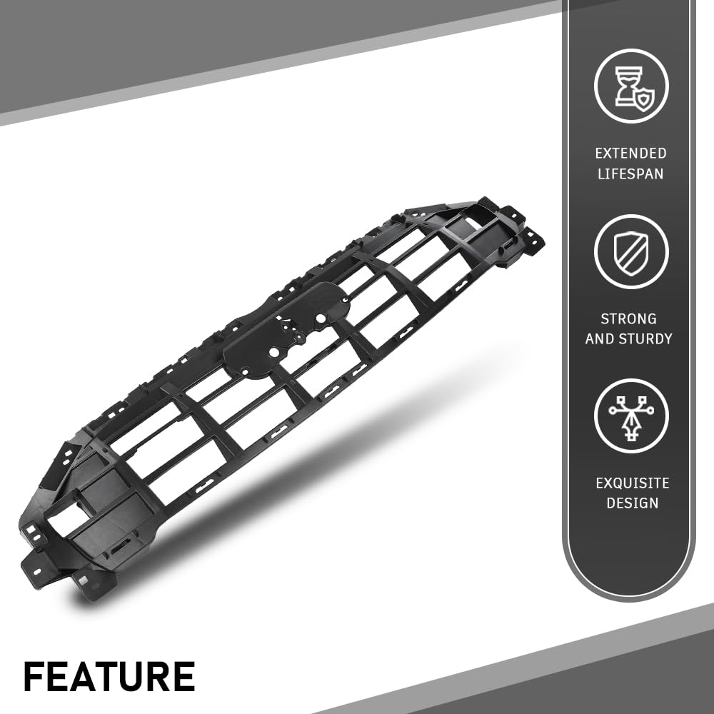 G-PLUS Grille Bracket Insert, Compatible with Audi Q5 2021-2023 (submodel: Komfort, Premium, Premium Plus, Prestige, Progressiv, Technik), Fit Models Without S-Line Package 80A853692C, AU1207103