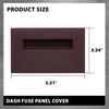 G-PLUS Dash Fuse Panel Cover Compatible with Chevy & GMC Truck 1988-1994/Fit Chevy Blazer GMC Yukon 1992-1994/Fit GMC Yukon Suburban 1992-1994 Red