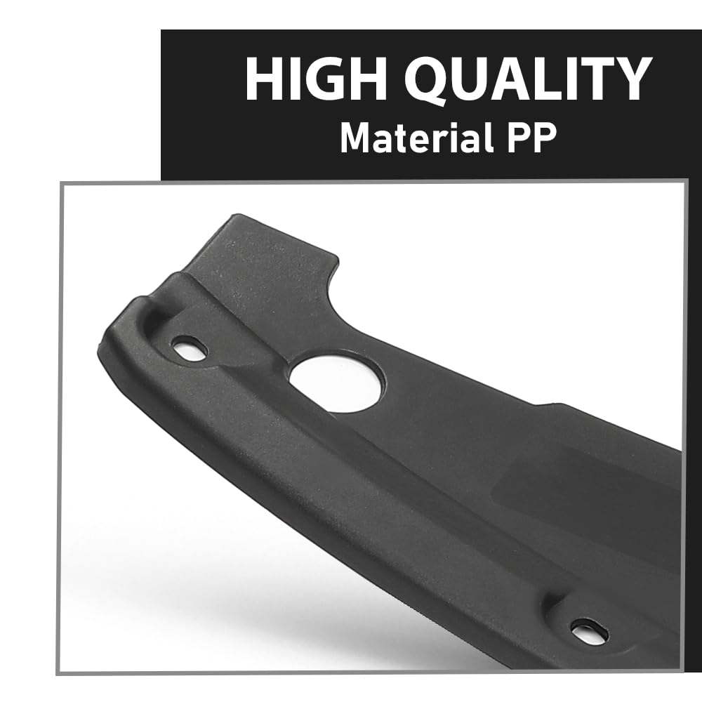 G-PLUS Radiator Support Cover, Compatible with Ford Explorer (submodel: Base, Limited, Platinum, Sport, XLT) 2016-2019, Fit Ford Police Interceptor Utility Base 2016-2019, FB5Z8A284AA, FO1224120