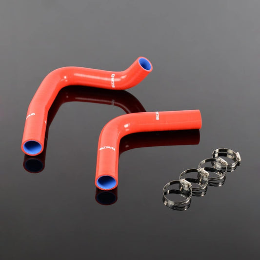 G-PLUS Coolant Silicone Radiator Hose Kit Compatible With 1968-1973 Chevy Charger/Coronet Red