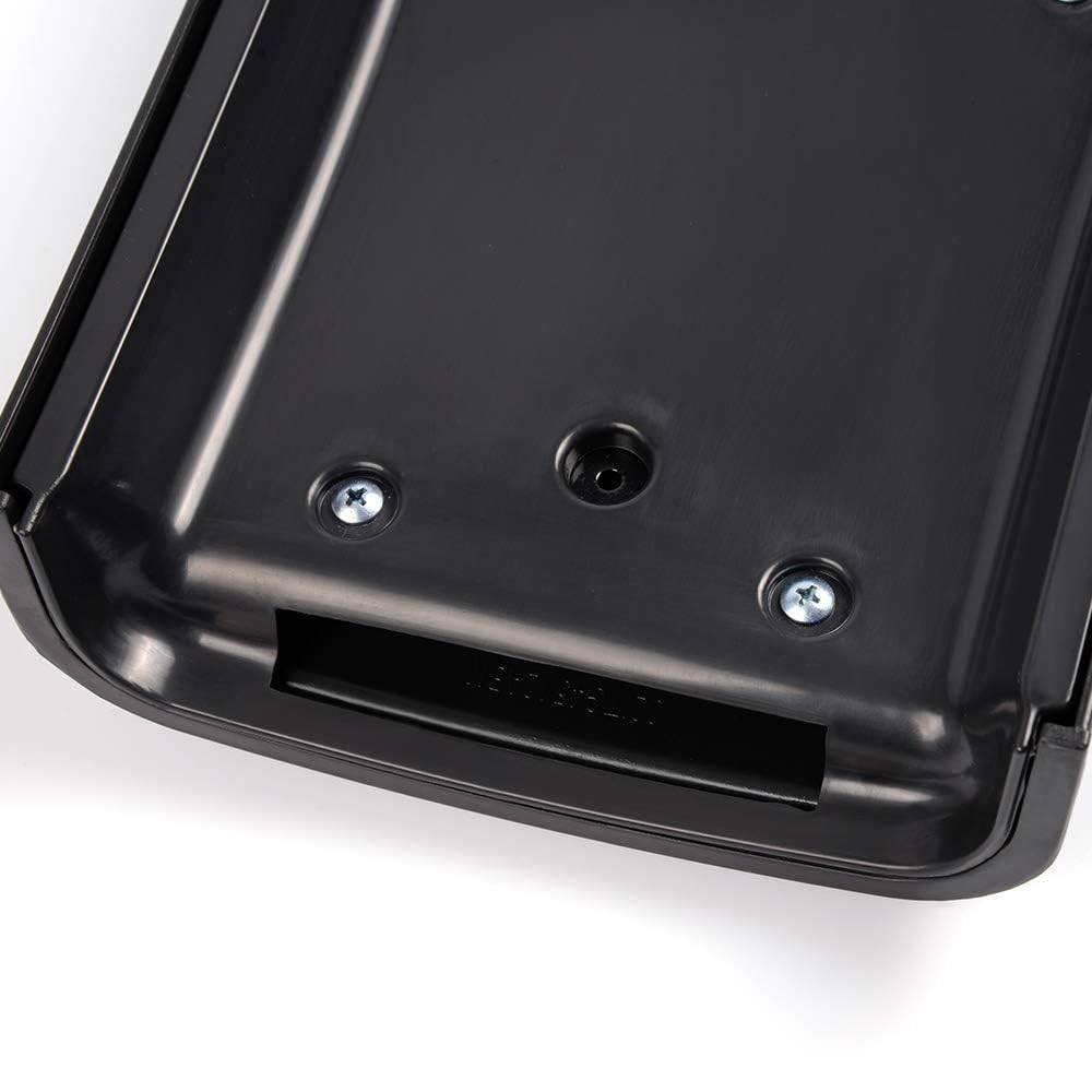 G-PLUS Center Console Lid w/Latch & Screws Compatible with Chevy Trailblazer GMC Envoy 2002-2009/ Fit Oldsmobile Bravada 2002-2004#25998847, 88986007, GM88986007 Black Armrest Cover Accessories
