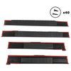 G-PLUS Rocker Panel & Sill Plate Covers Compatible with Ford F150 2009-2014 Rocker Panel & Door Sill Protector Covers 14069 Black