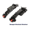 G-PLUS Black Front LH and RH Bumper Retainer Brackets Fit Cruze Sedan 2011 2012 2013 2014 2015 Front Bumper Support Mount Support Bracket 2pcs 95328893 95328894 GM1043118 GM1042118