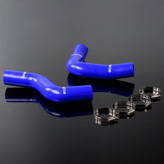G-PLUS Silicone Radiator Hose Kit Clamps Compatible With Subaru Impreza GC8 GF8 STI EJ20 EJ25 WRX Turbo1996-2000,Blue 2PCS
