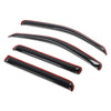 G-PLUS in-Channel Auto Vent Window Visors 4pcs Compatible with Nissan Frontier Crew Cab 2022-2025 in-Channel Rain Guards Smoky