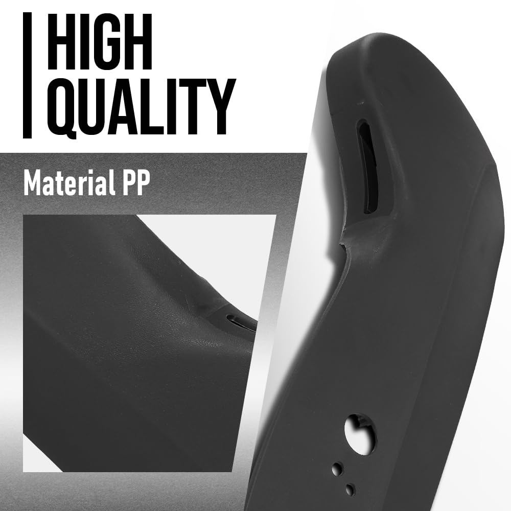 G-PLUS Front Left Outer Seat Trim Panel Compatible with Tesla Model 3 2017-2023 Fit Tesla Model Y 2020-2023 1088964-00-G Black