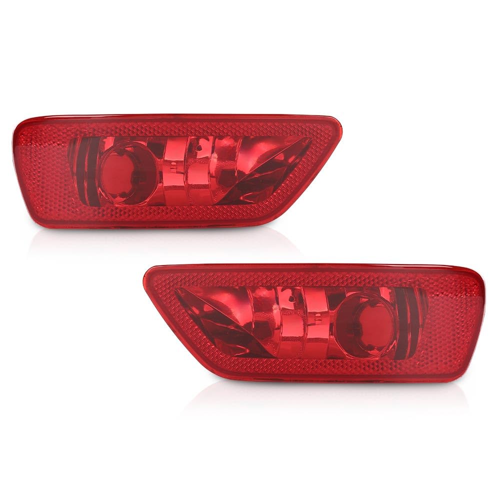 G-PLUS Fog Tail Brake Lights Compatible with Jeep Compass 2011-2016,Compatible with Jeep Grand Cherokee 2011-2021 (not fits Jeep Cherokee),Compatible with Dodge Journey 2012-2020 57010716AC