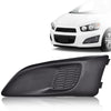 G-PLUS Fog Light Covers Driver Passenger Side Compatible with Chevy 2012-2016 Sonic LS/LT/LTZ 96694774 GM1039134 96694768 GM1038134 Left Right Fog Lamp Cover Insert Molding Trim Replacement