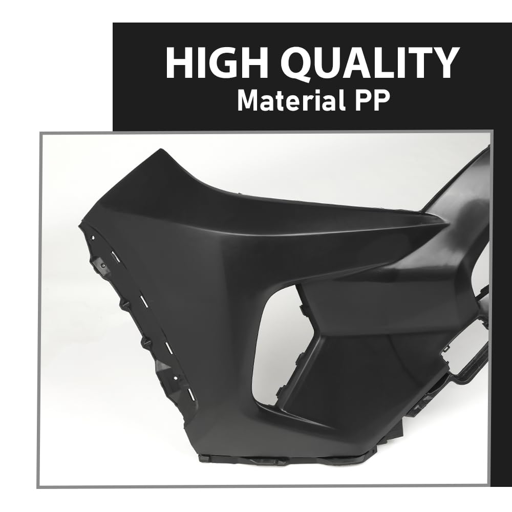 G-PLUS Front Bumper Cover Compatible with Toyota RAV4 2019-2024 521194A916, TO1000451