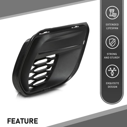 G-PLUS Front Passenger Right Side Fog Light Cover Compatible with Dodge Charger 2020-2023