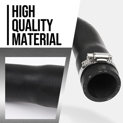 G-PLUS Lower Radiator Hose Compatible with Massey Ferguson GC2300 GC2310 GC2400 GC2410 Tractors 4264879M1, 6259100M1 Black
