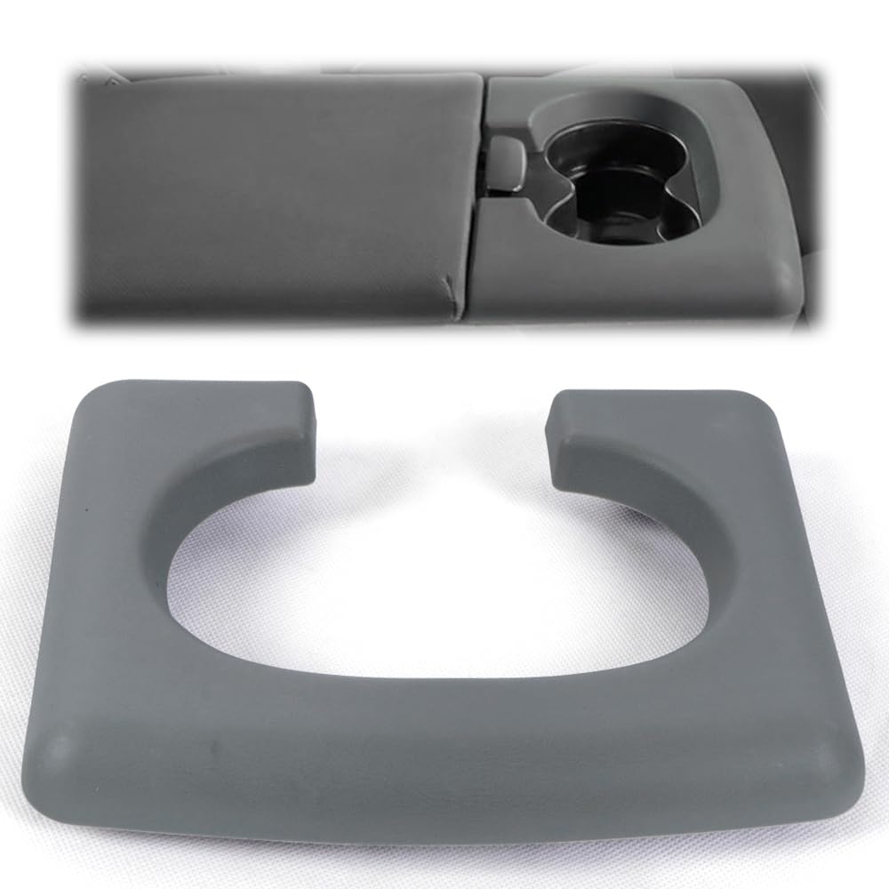 G-PLUS Center Console Cup Holder Pad Compatible with Ford F150 2004-2014 Black