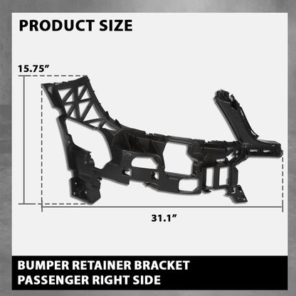 G-PLUS Bumper Retainer Bracket Front Passenger Compatible with Benz C250 4Matic Base 2012-2015,Fit Benz C300 2012-2014,Fit Benz C350 2012-2015 2048854265