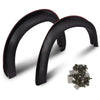 G-PLUS Fender Flares Compatible with Dodge Ram 1500 2009-2018 Not Fit R/T Models Injection Front Wheel Cover Protector Wheel Opening Molding Arch Trim 68054338AB, 68054339AB 4PCS Black